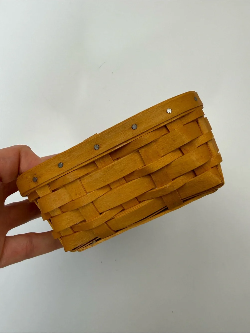 Longaberger Heart Basket in perfect condition
